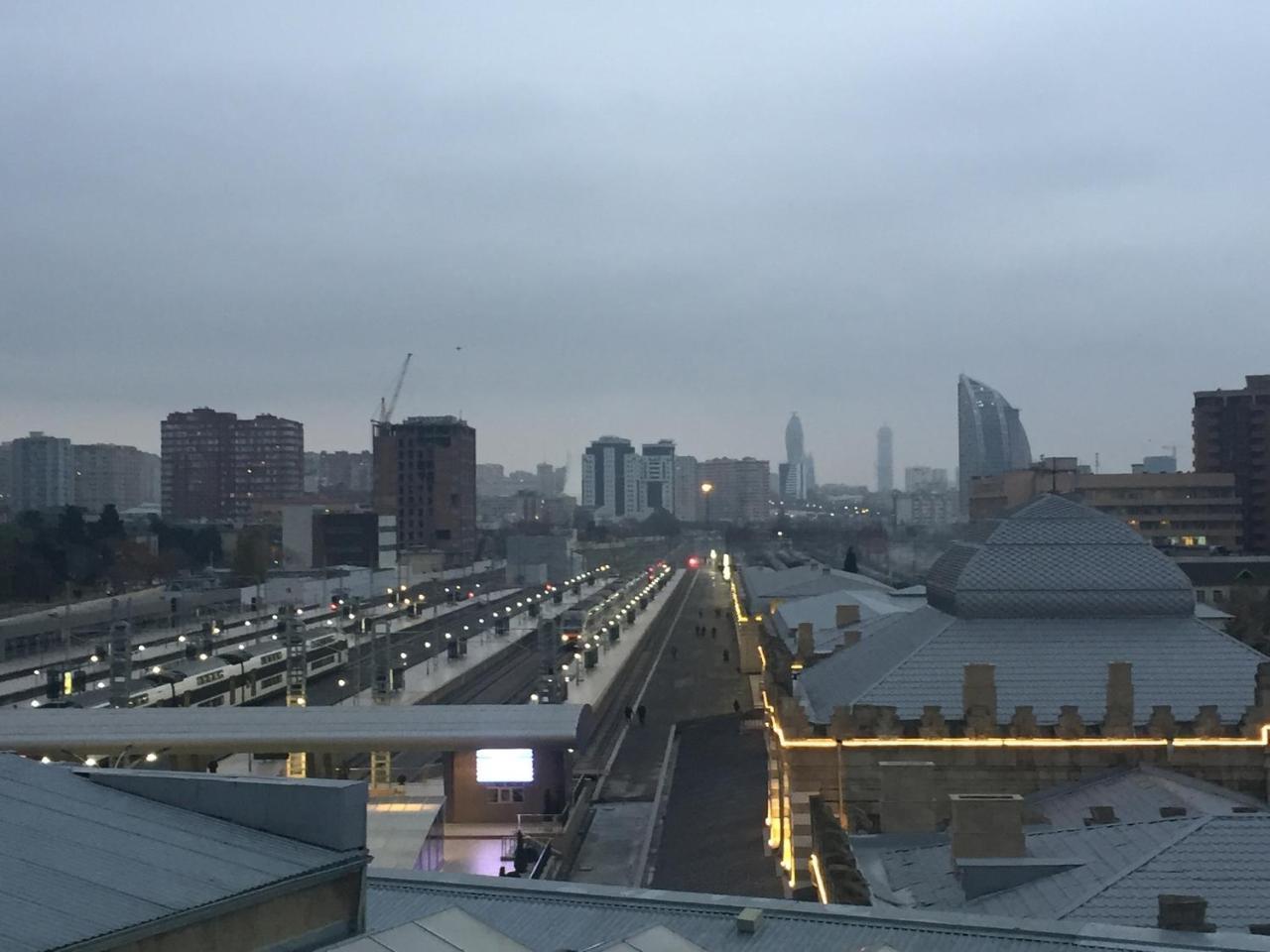 Demir Yol Plaza Hotel باكو المظهر الخارجي الصورة