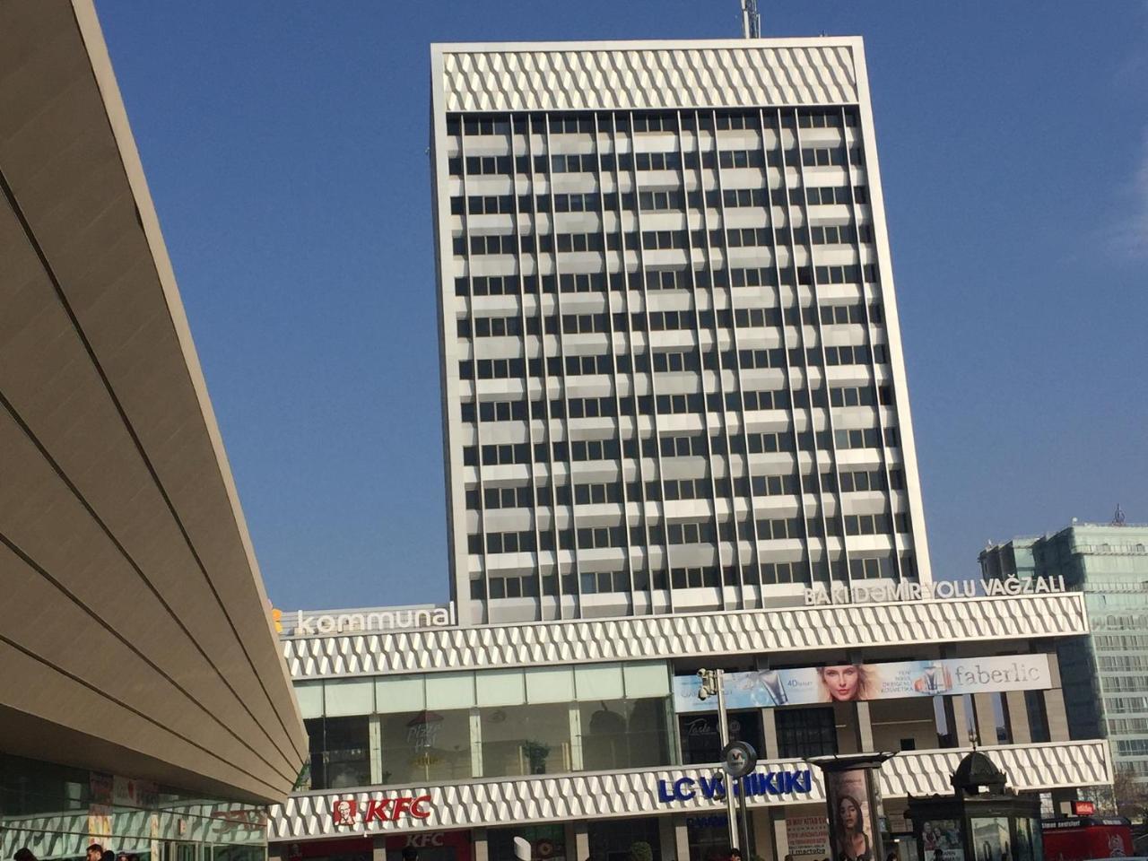 Demir Yol Plaza Hotel باكو المظهر الخارجي الصورة