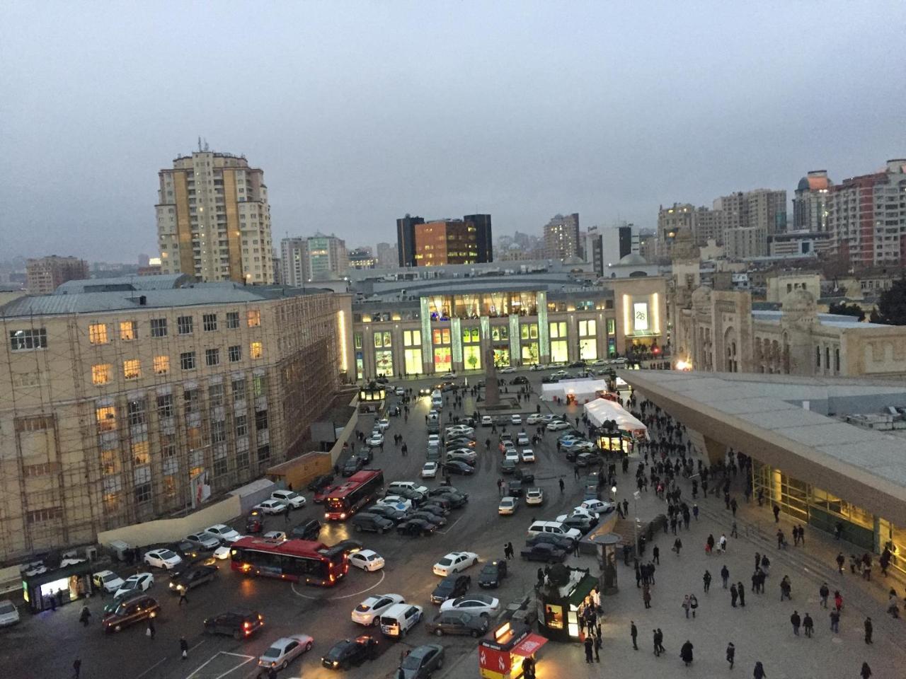 Demir Yol Plaza Hotel باكو المظهر الخارجي الصورة
