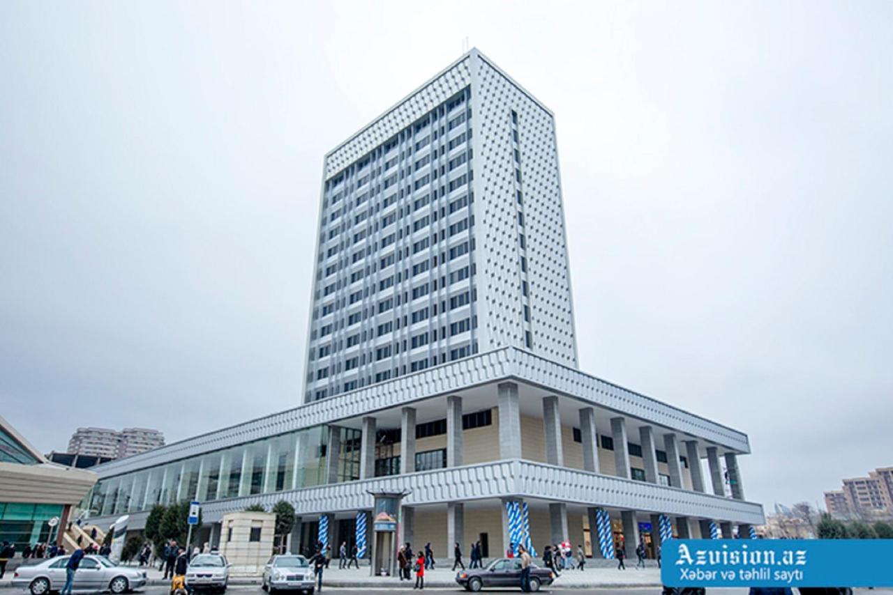 Demir Yol Plaza Hotel باكو المظهر الخارجي الصورة